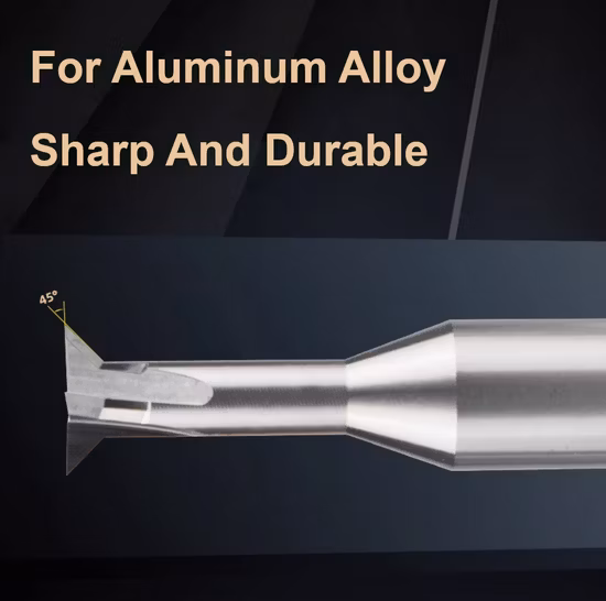 2 Flutes Flat/Ball End Cemented Carbide Milling Cutter for Nonferrous Metal/Cast Iron