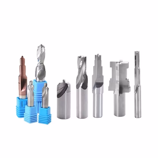 Custom Milling Cutter Step Spiral End Mill with Tungsten Solid Carbide Tools